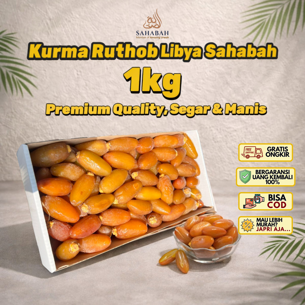 Jual Kurma Ruthob Libya 1kg Fresh Kurma Muda Ruthab Libya Segar Bisa ...