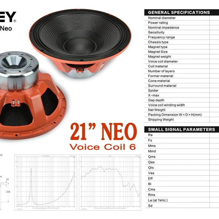 Jual Speaker Component Ashley Orange 216 Neo Coil 6 inc | Shopee Indonesia