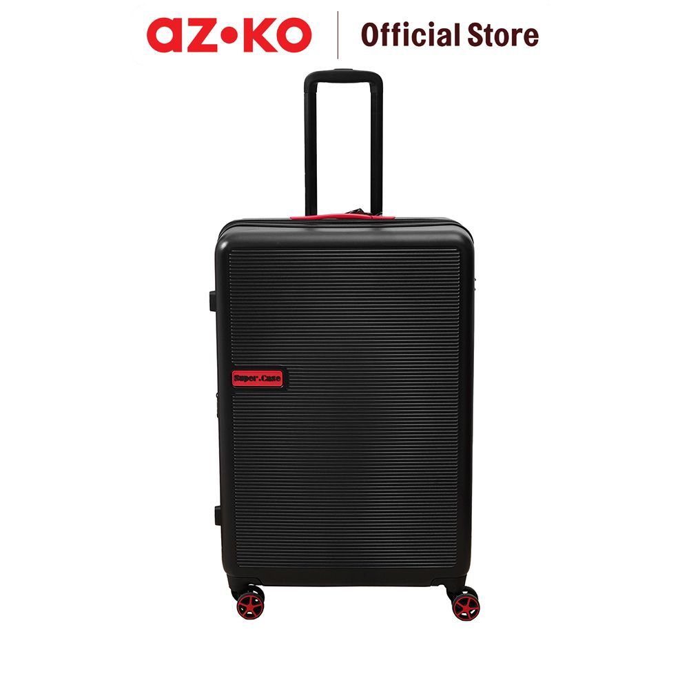 Jual AZKO Supercase Zoomer Koper PC TSA Lock Expandable Suitcase Travel ...