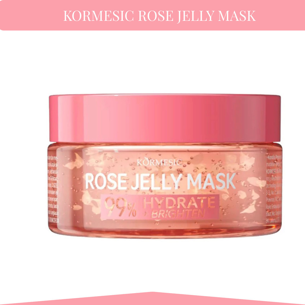 Jual Kormesic Rose Jelly Mask 100g/Masker Wajah | Shopee Indonesia