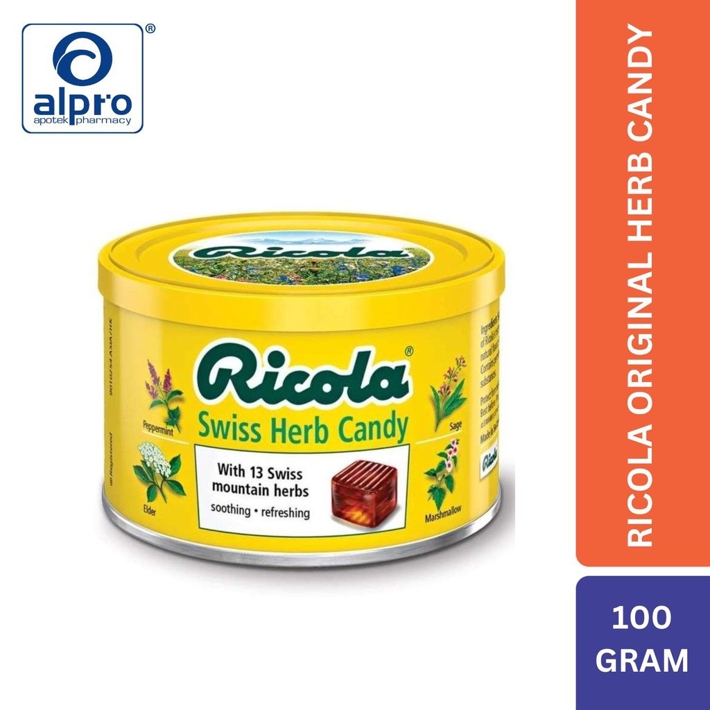 Jual Ricola Original Herb Candy 100G | Shopee Indonesia