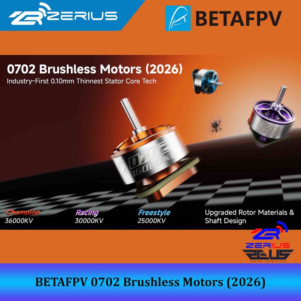 Jual BETAFPV 0702 1S Brushless Motor 2026 Series, 25000KV 30000KV ...