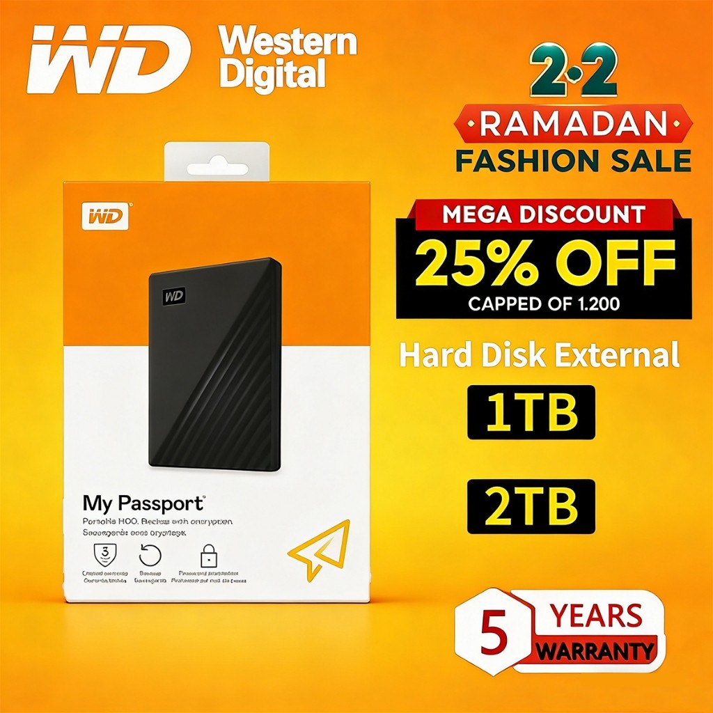 Jual Western Digital Harddisk External My Passport Ultra HDD Portable ...