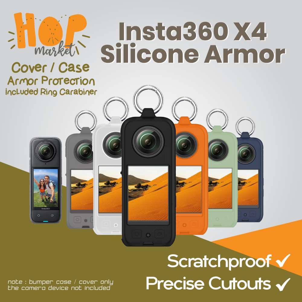 Jual Silicone Case for Insta360 X4 Casing Silikon (Cover Pelindung ...