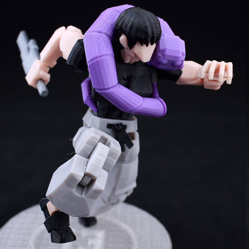 Jual 9L3D Articulated Poseable Figure Lucky Dummy13 Toji Fushiguro ...
