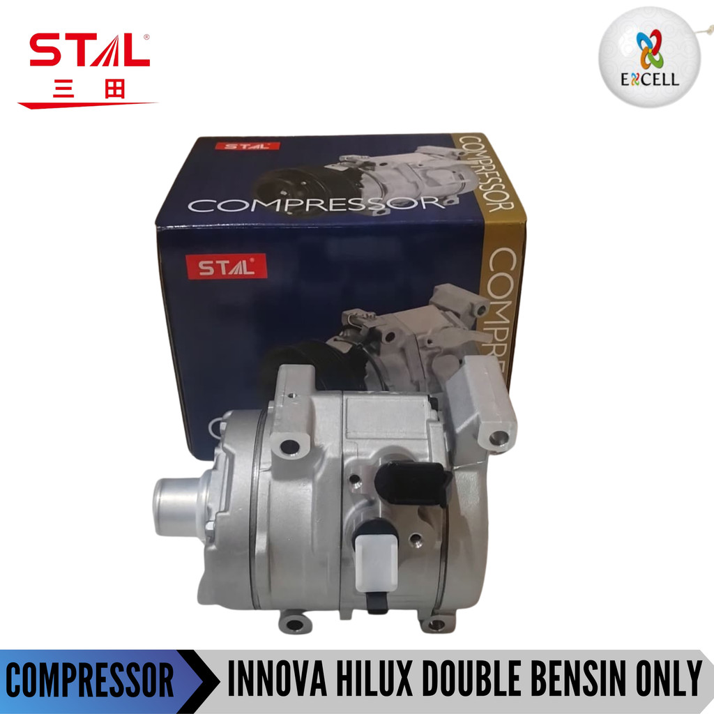 Jual Compressor kompresor Ac Mobil Toyota Innova Hilux Double Bensin ...