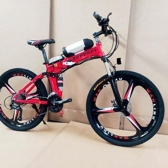 Jual Sepeda lipat Listrik Ferrari | Shopee Indonesia