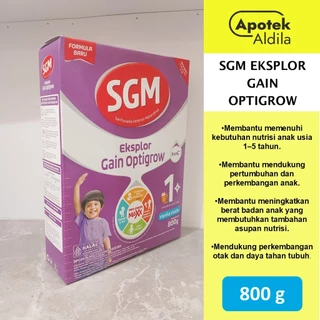 SGM EKSPLOR GAIN OPTIGROW 800G SUSU PERTUMBUHAN ANAK MENINGKATKAN BERAT BADAN