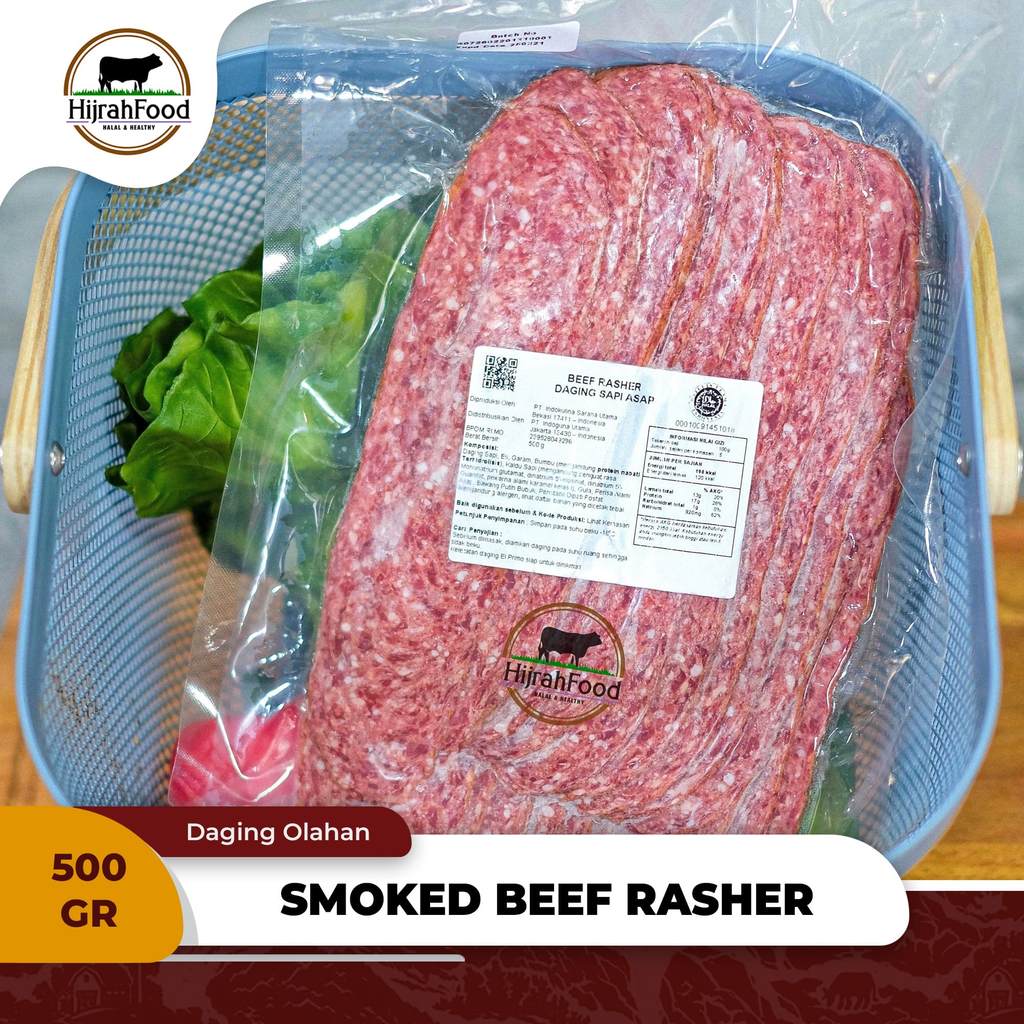 Jual El Primo Smoked Beef Rasher / Beef Bacon Slice | Daging Sapi Asap ...