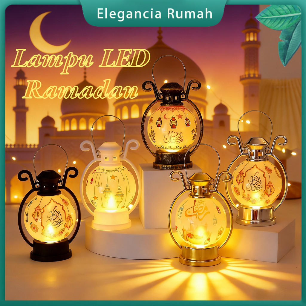 Jual Lampu Led Ramadhan Bentuk Lentera / Lampu Tangan LED Ramadan ...