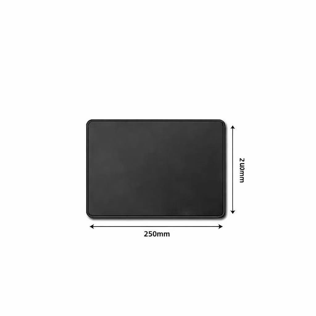 Jual Mouse pad polos / Mousepad bordir hitam 210*250 tebal 2mm Anti ...