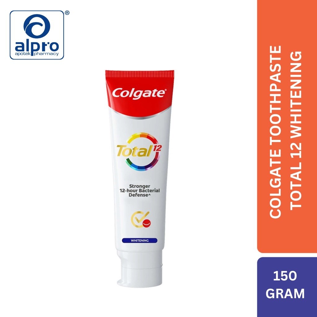 Jual Colgate Toothpaste Total 12 Whitening Perlindungan Anti Bakteri ...