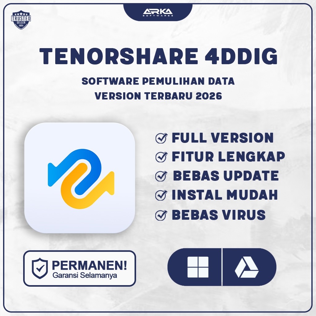 Jual Tenorshare 4DDiG 2026 Full Version Original Lifetime + Panduan ...