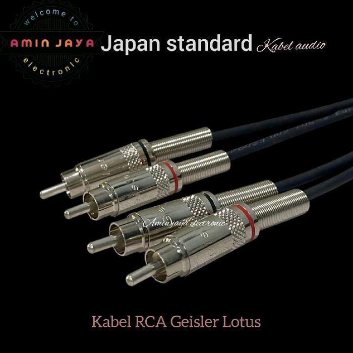 Jual Kabel jack rca 2 ke 2 berkualitas kabel audio rca sepasang - 1 ...
