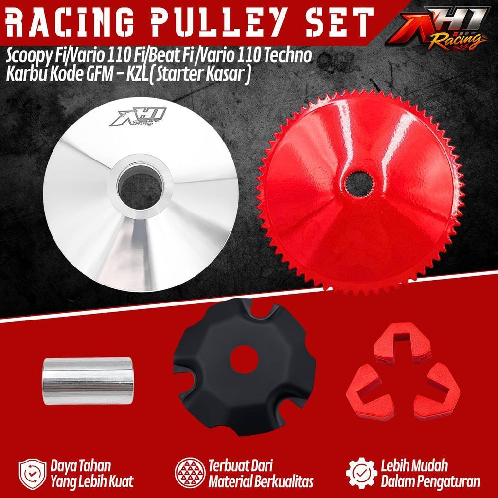Jual Rumah Roller Puly Pulley Pully AH1 Racing Vario 110 125 150 Pcx ...