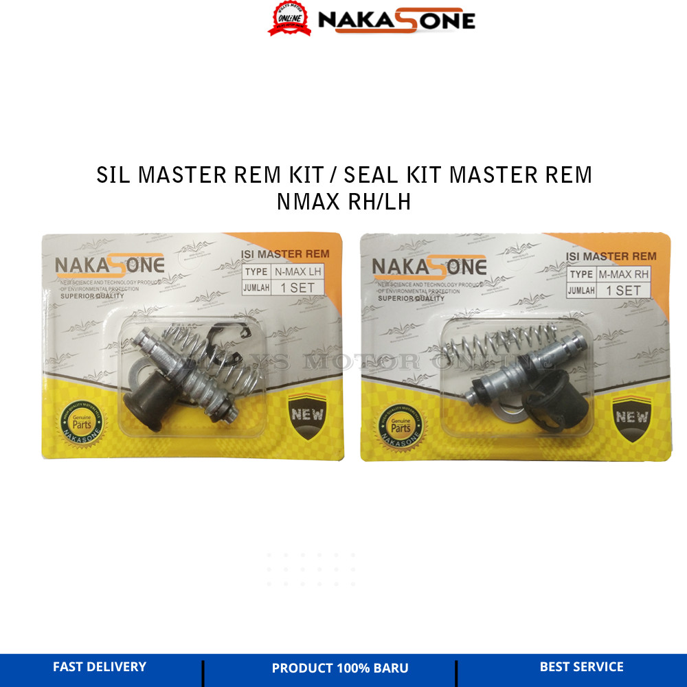 Jual SEAL MASTER REM NMAX OLD NMAX NEW KANAN KIRI NAKASONE SIL MASTER ...