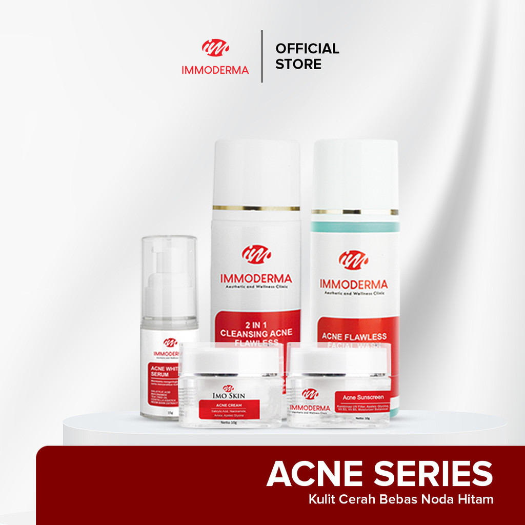 Jual IMMODERMA Paket Acne Series I Paket Perawatan Muka Berjerawat ...