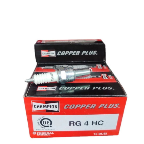 Jual [ SHBT ] BUSI 10PC CHAMPION RG4HC UNTUK MOTOR KHARISMA BEAT REVO ...