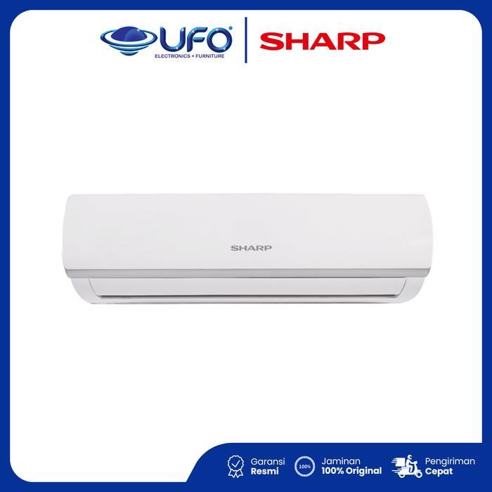 Jual SHARP AC AHA9ZCY Split Standard 1PK Gold Fin Evaporator Turbo ...