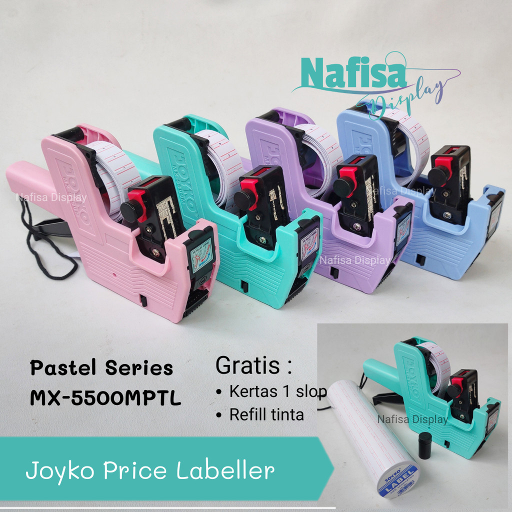 Jual Joyko Price Labeller MX-5500MPTL Pastel Alat Label Harga Tempel 1 ...