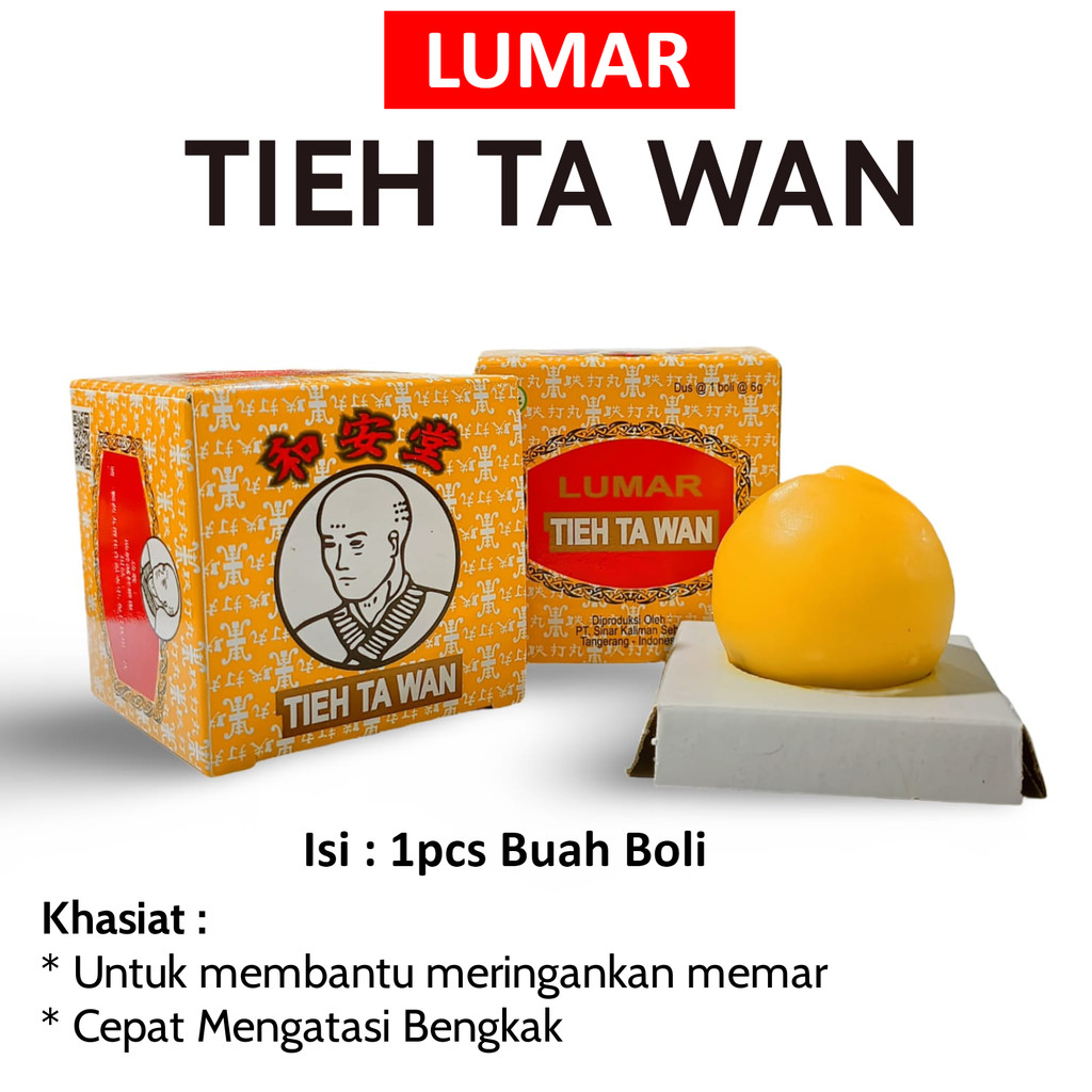 Lumar Tieh Ta Wan Original Cina Obat Bengkak Memar Prolypain Tetawan Jamu Kamlang Herbal Ampuh Mengobati Luka Dalam Jtwan