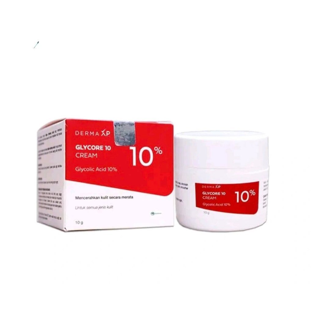Jual DERMA XP Glycore 10 Cream Glycolic Acid 10% 10 Gram / Menyamarkan ...