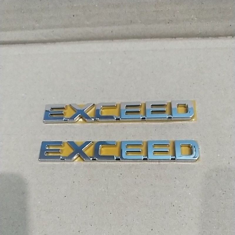 Jual emblem logo tulisan mobil xpander 2023 exceed original | Shopee ...