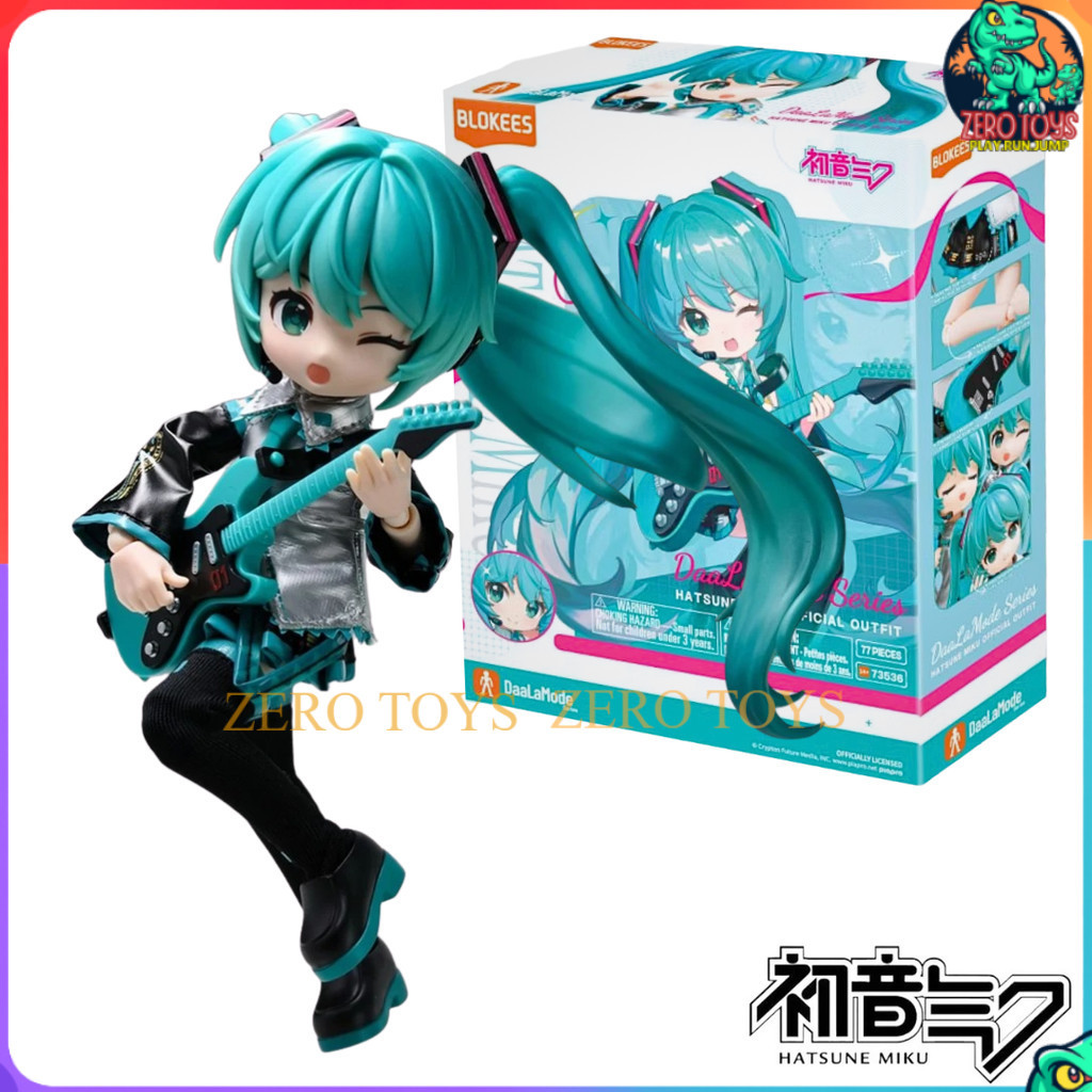 Jual Blokees Hatsune Miku DaaLaMode Edition Official Outfit Model Kit ...