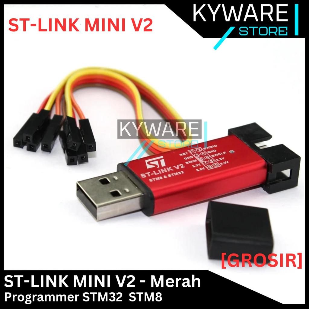 Jual KYWARE ST-Link Mini V2 Programmer STM32 STM8 USB Downloader Stlink ...