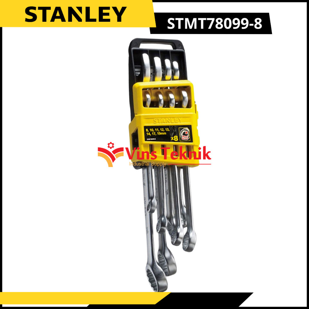 Jual STANLEY STMT78099-8 Kunci Ring Pas Set Kunci STMT 78099 | Shopee ...