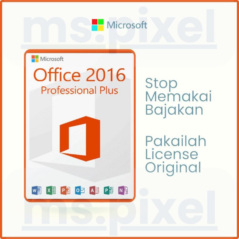 Jual Office 2016 Professional Plus Original Lisensi Key Lifetime ...