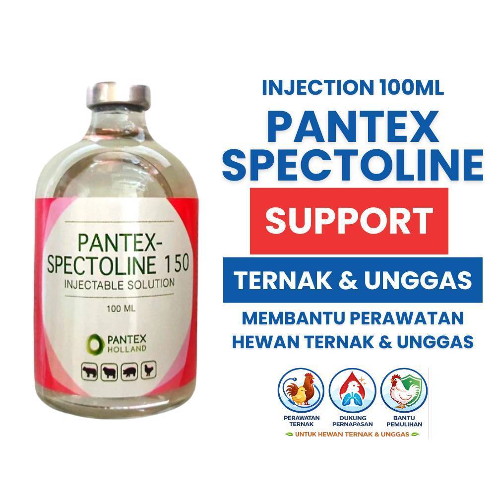 Jual Pantex Spectoline 100 ml - Spectoline 100 ml injeksi | Shopee ...