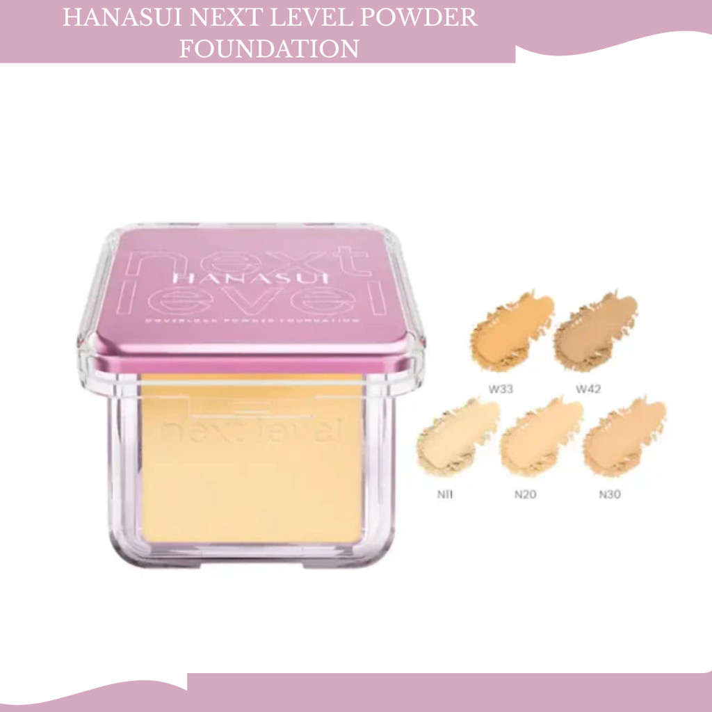 Jual Hanasui Next Level Coverlock Powder Foundation 10g/Bedak Padat ...