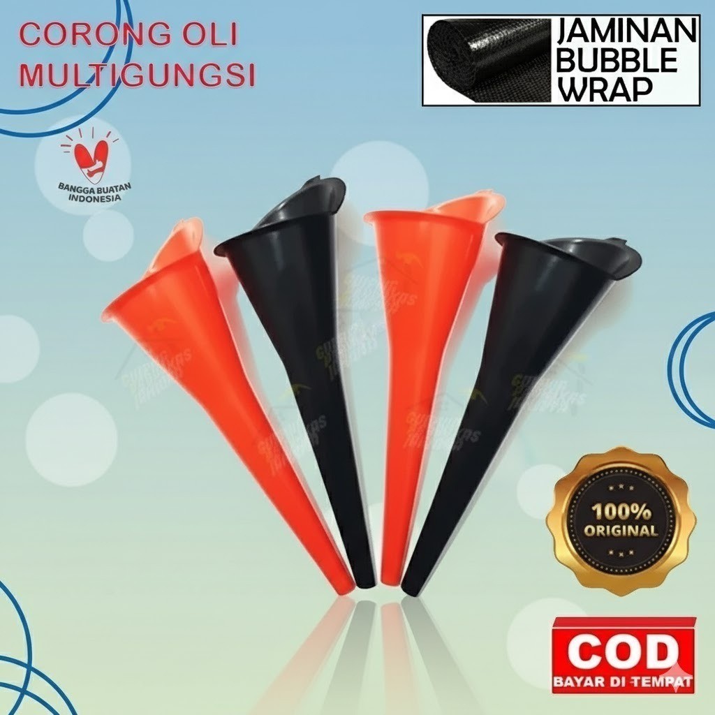Jual Corong Oli Panjang Plastik Multifungsi Universal untuk Minyak ...