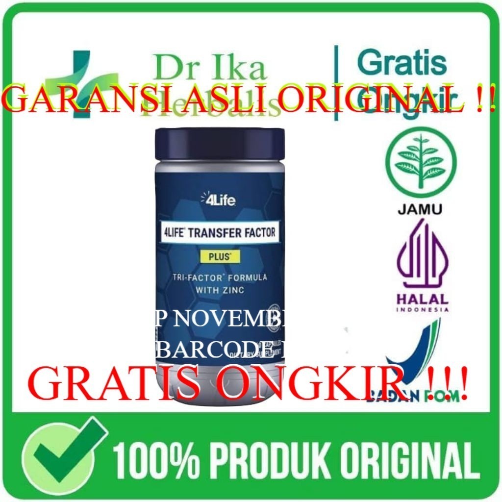 Jual 4Life Transfer Factor Plus Original Vitamin Imun Tubuh | 4LIFE TF ...