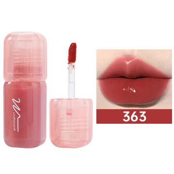WindWind Lip Jelly Tint Mirror Lip Glaze Moisturizing Nude Essence Lip Gloss Lip Glossy