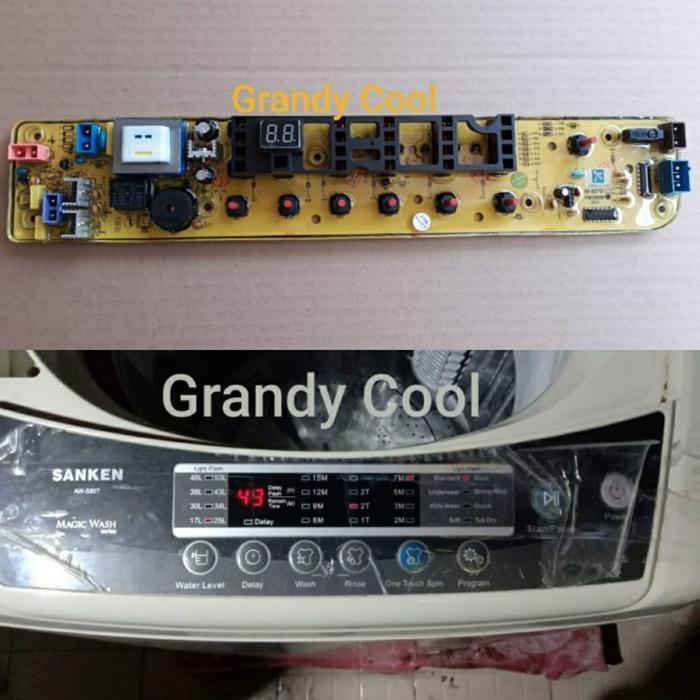Jual Module Washing Machine PCB Mesin Cuci Sanken AWS807 | Shopee Indonesia