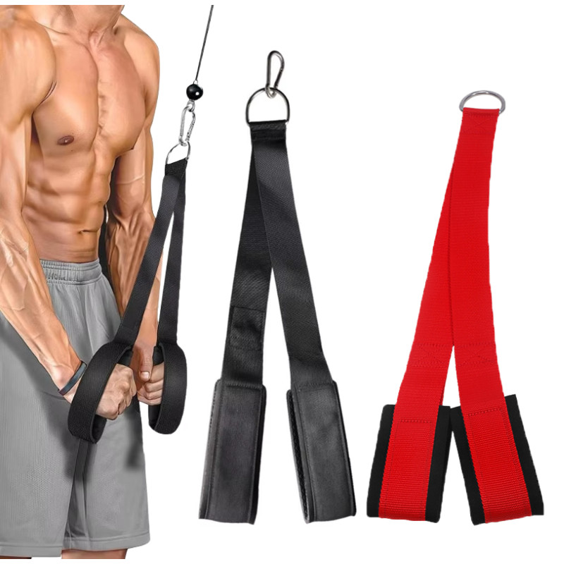 Jual Biceps Tricep Rope Cable Attament Handles Pull Down For ...