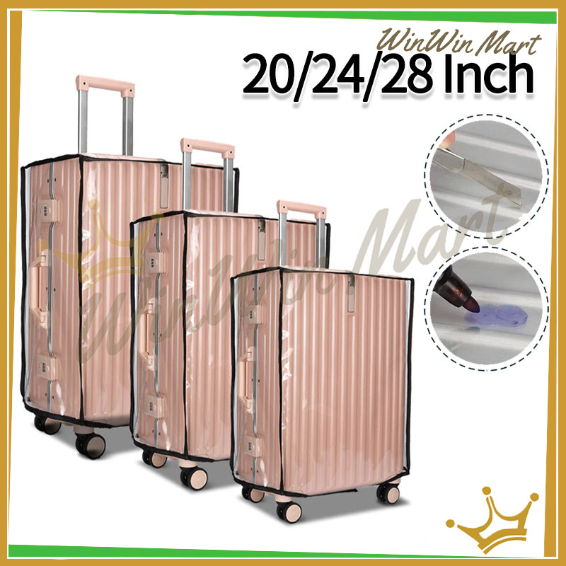 Jual Cover Koper Transparan Tahan Air PVC - Ukuran 20-28 Inch Praktis ...