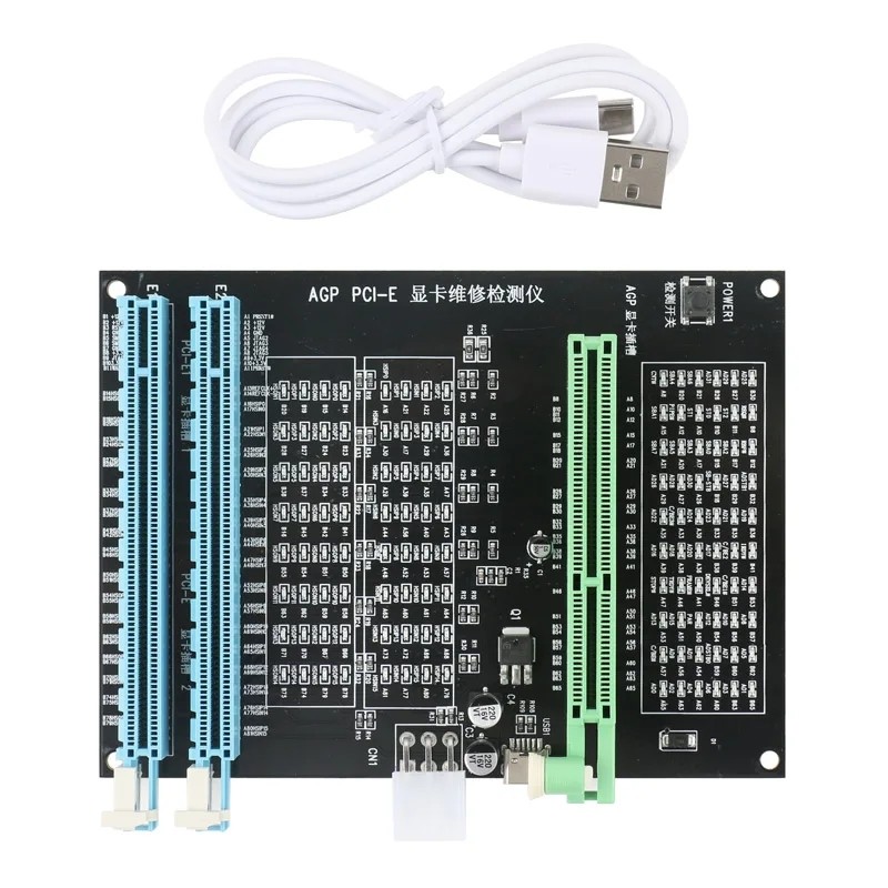 Jual AGP PCIE X16 DualPurpose Socket Tester splay Image Video Card ...
