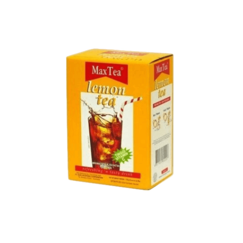 Jual Maxtea Minuman Bubuk Lemon Tea Box 5 x 25 gr | Shopee Indonesia