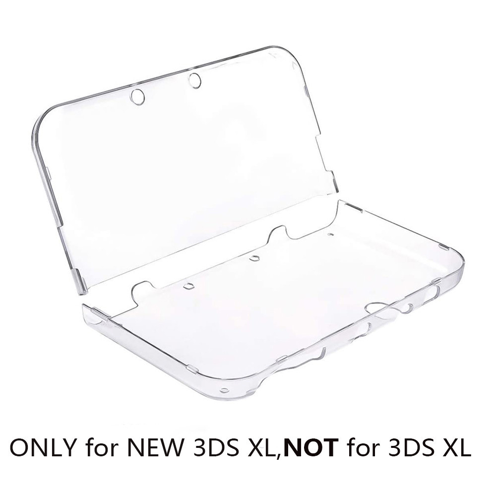 Jual New 3DS XL Protective Shell, Ultra Clear Crystal Transparent Hard ...