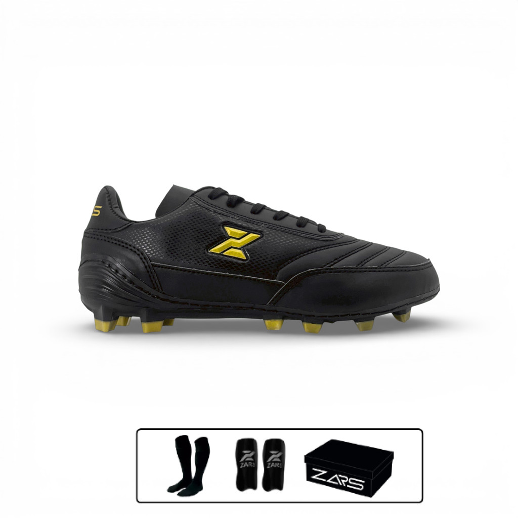 Jual Zars - Sepatu Sepak Bola Magizta Majestic FG Original Black Gold ...