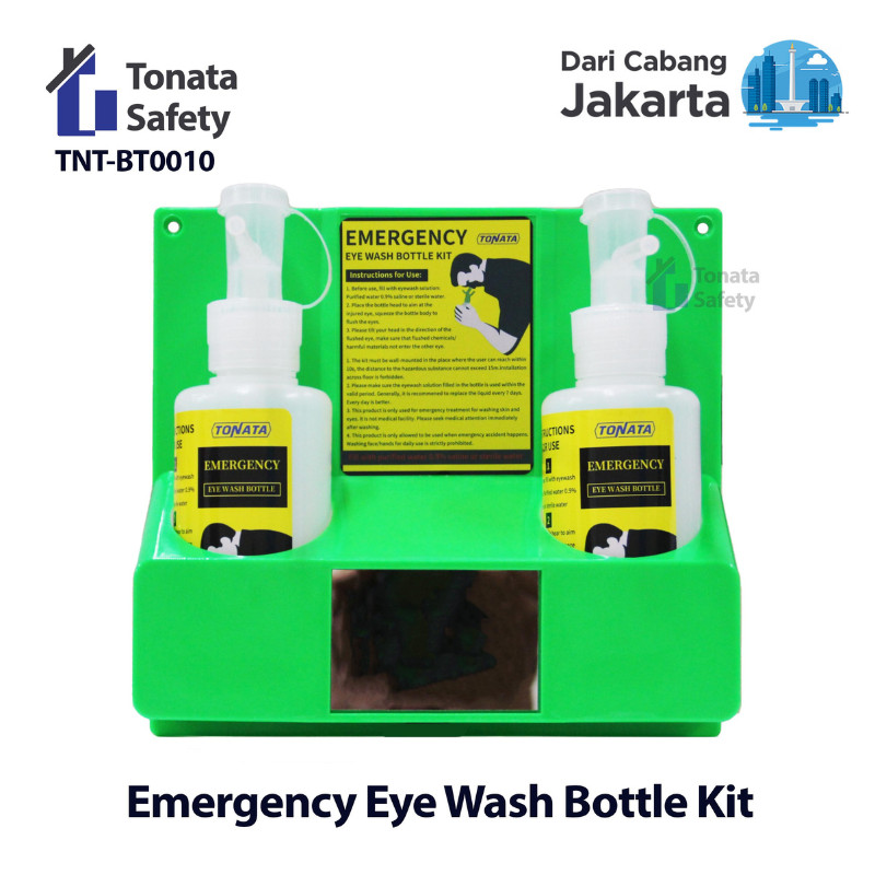 Jual Emergency Eyewash Bottle Kit Tonata / Botol Pencuci Mata Darurat ...
