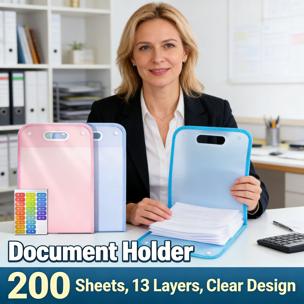 Jual Handle File Tas Map Document | Tas File Akordeon Holder Clear File ...