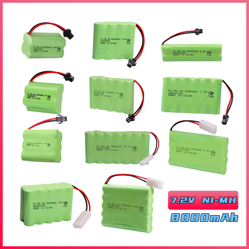 Jual NI-MH 3.6V/4.8V/6V/7.2V/9.6V 8000mAh Rechargeable Battery Pack For ...