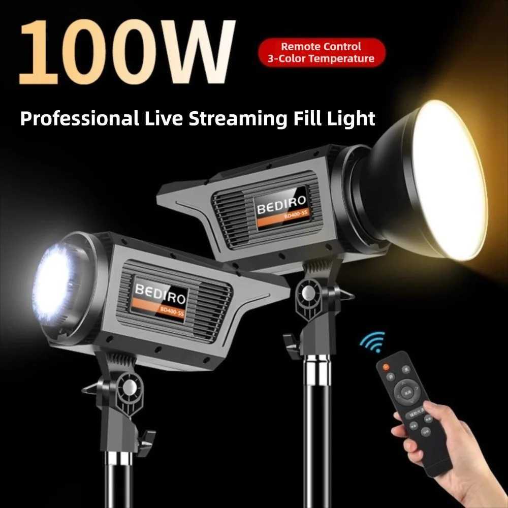 Jual BEDIRO Lampu Studio LED Fill Light 3in1 Color Universal Mount 100W ...