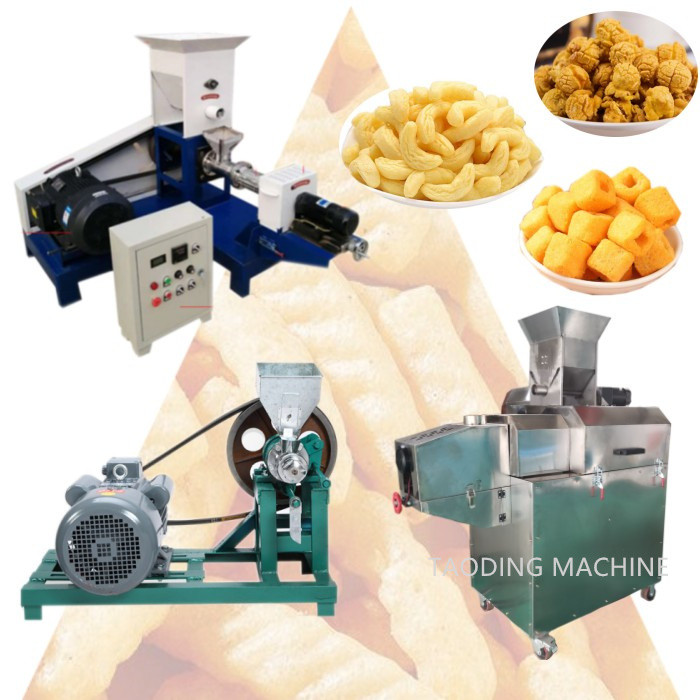 Jual High Efficiency Grain Making Machine Mini Popular Corn Extruder ...