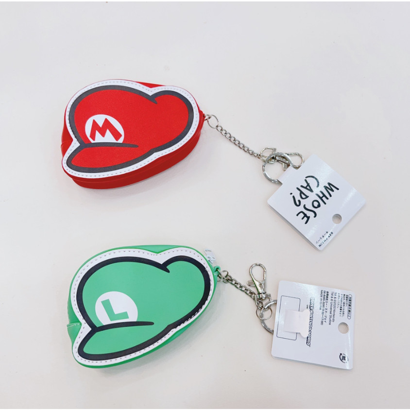 Jual Super Mario Bros Luigi Nintendo Hat Coin Purse | Shopee Indonesia