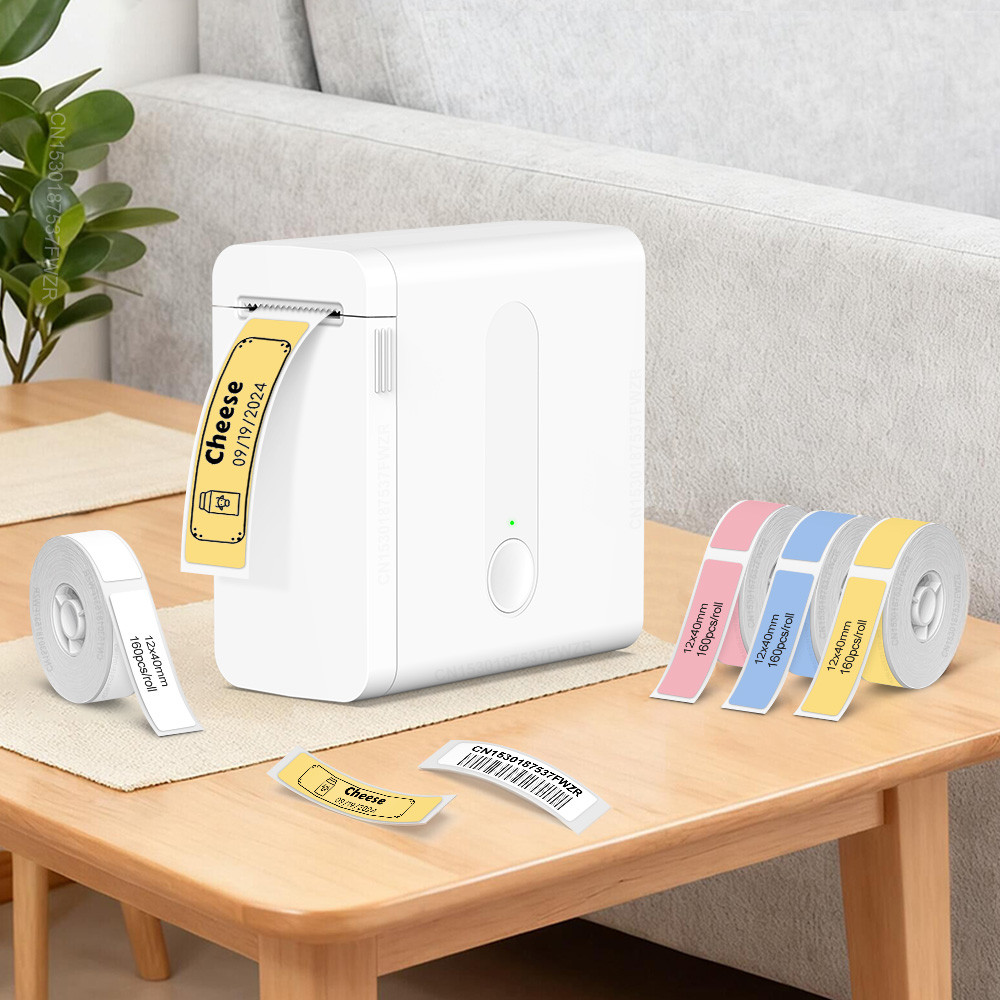 Jual Portable Label Maker D12 Adhesive Sticker Printer Bluetooth ...